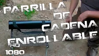 Parrilla de cadena (Plegable) | Chain grill (roll-up)