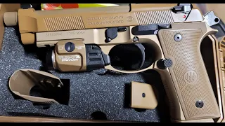 Beretta M9A4 First Shoots With and With Out Suppressed Subsonic Rounds