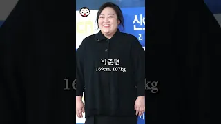 실제로 보면 더 살쪄보인다는 뚱뚱한 연예인들