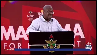 Building Ghana Tour: John Mahama advocates for the removal of Article 71 | The Big Stories
