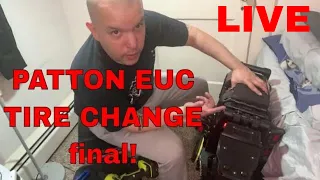 Veteran Patton EUC disassembly tire change LIVE -part 3 of 3