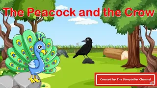 The Peacock and the Crow | Moral Stories | Folk Tales | English Stories for Kids | Aesop’s Fables