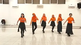 Jogja Is The Best (Yes) Line Dance | Choreo by Jun Andrizal (ULD Pusat-INA)| Demo by Harmony Tuesday