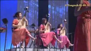 The Old 12 Girls Band 女子十二乐坊 Riverdance 大河之舞 in pink