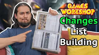 Games Workshop Fundamentally Changes List Building