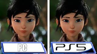 Kena: Bridge of Spirits | PS5 vs PC | Graphics Comparison & PS5 Framerate