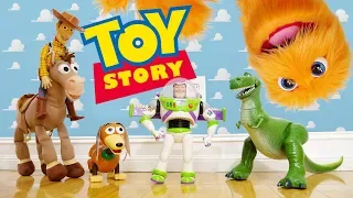 ¡Toy Story en la vida Real! 🚀 Disney juguetes Playset 🎈 Toy Story 2 3 4 🤠 acción viva Toy Story