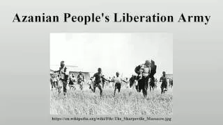 Azanian People's Liberation Army