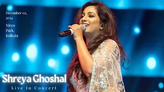 Shreya Ghoshal All Hearts Tour Live In Concert | Nicco Park, Kolkata | Dec 2, 2023