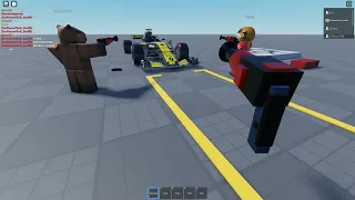 F1 pit stop world record 1.11 on roblox