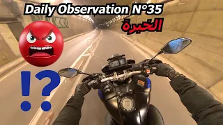 الخبرة على الدراجات النارية في المغرب   Daily Observation N°35