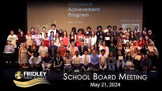 Fridley Public Schools Board Meeting - May 2024