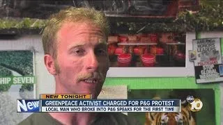 Greenpeace activist speaks out after arrest