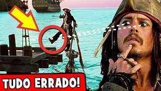 45 ERROS BIZARROS que você não NOTOU em PIRATAS DO CARIBE | A Maldição do Pérola Negra ☠🎬