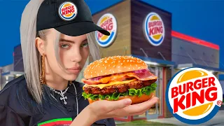 Celebrities at Burger King