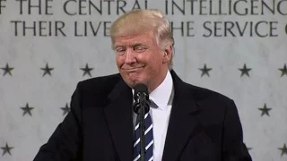 Trump Delivers "Uncomfortable" Speech To CIA
