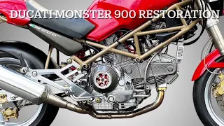 Ducati monster 900 restoration