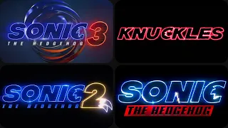 The Evolution of Sonic Movie Logos (2019-2024)