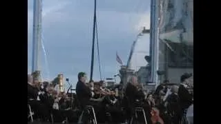 London Symphony Orchestra concert in Trafalgar Square - 12-05-12 - Stravinsky's Firebird finale .AVI