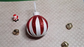 Tuto Boule de Noël facile