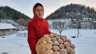LIFE IN THE MOUNTAINS! Cooking sweets for Ukrainian soldiers