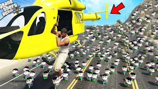 GTA 5 : 1000 Shinchan Attack On Franklin & Pinchan GTA 5 !