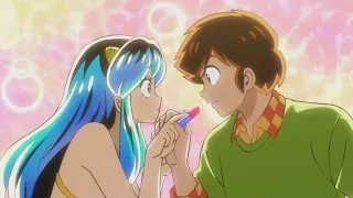 Lum-chan tries to use "Magic Lipstick" on Ataru-san!!!  ^_^  "Urusei Yatsura 2022" - うる星やつら.