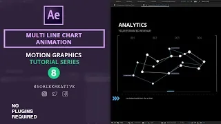 Multi Line Chart in After Effects | No Plugin Required