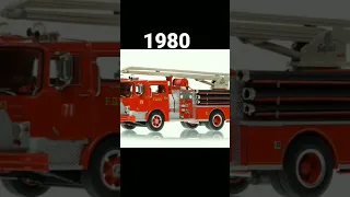 evolution fire truck 1930~2024 #evolution #shorts #2024