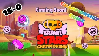 Brawl stars Championship challenge 2022 All Maps info… & Best brawlere guide 15-0 @Pro BrawlYT