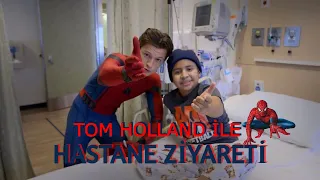 Tom Holland Çocuk Hastanesini Ziyaret Ediyor! | Örümcek Adam: Eve Dönüş