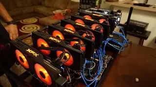 8 GPU Mining Rig Build