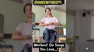 90s Remix Hits Workout | Bollywood Dance Workout | #Shorts #DanceWithDeepti #BollywoodWorkout