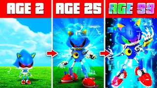 Surviving 99 Years As METAL SONIC In GTA 5!