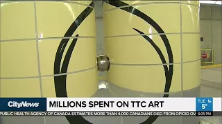 Millions spent on art in new TTC subway stations