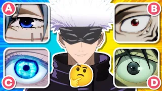 Guess The Eyes - Jujutsu Kaisen Fans Can Definitely Answer