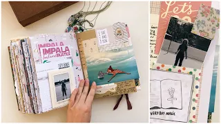 Junk Journal With Me | Ep 49 | Journaling Process Video