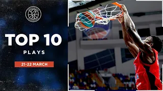 VTB United League Top 10 Plays of the Round | March 21-22, 2023