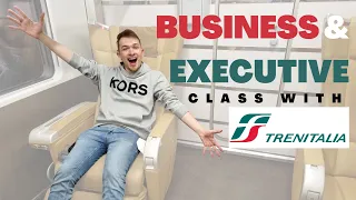 I travelled in BUSINESS class on Trenitalia Frecciarossa 1000 for £27 (& tried out EXECUTIVE class)