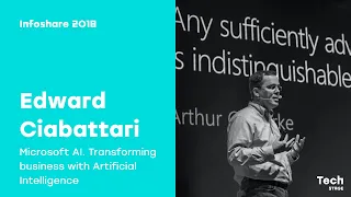 Infoshare 2018: Edward Ciabattari (Microsoft) - Microsoft AI