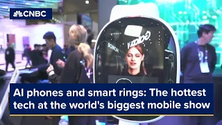 AI phones and smart rings: The hottest tech at the world's biggest mobile show