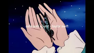 safe and sound - taylor swift (slowed + reverb)