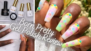 Neon Milk Bath Nails Tutorial (Real-Time) | Born Pretty Gel Polish Review | Easy Spring Nail Art