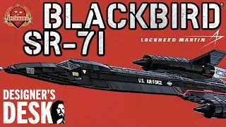 SR-71 Blackbird® - Custom Military Lego - At The Designer’s Desk
