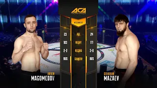 Арсен Магомедов vs. Герихан Мазаев | Arsen Magomedov vs. Gerikhan Mazaev | ACA YE 12