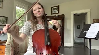 Harvest Moon Cello Cover