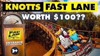 Fastlane at Knotts Berry Farm a good value? | $100 to skip the line