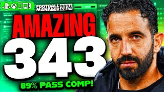 Amorim's AMAZING 343 FM24 Tactics! | Insane Results | FM24 Best Tactics!