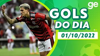 GOLS DO DIA 01/10/2022 | LISTAS | ge.globo