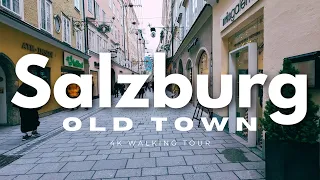 Salzburg's Old Town | 4K Walking Tour